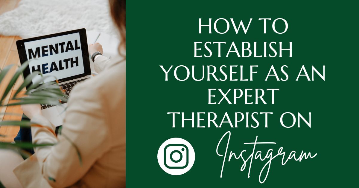 How Therapists Can Establish Themselves As Experts